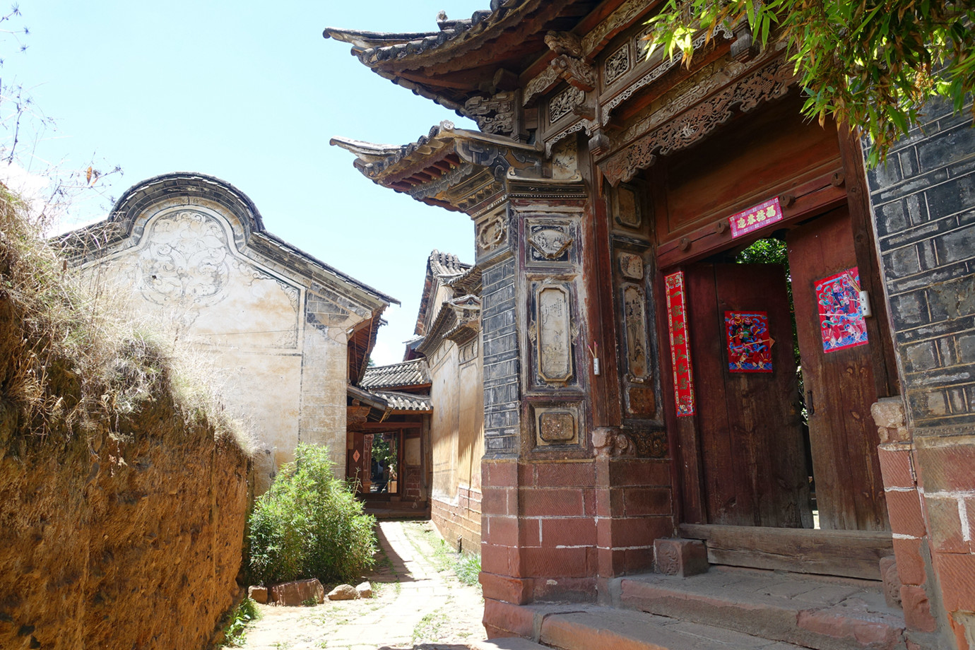 雲南劍川-沙溪古鎮歐陽大院